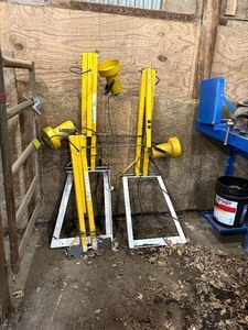 3 Dock Lights 2 with frames,