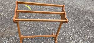 Oak Quilt Rack