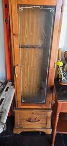 Wood Rifle Cabinet