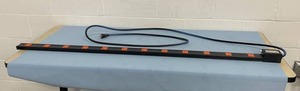 Middle Atlantic PDT Low-Profile Professional  Commercial Non-Surge 12-Outlet 20A Power Strip with 9 Cord
