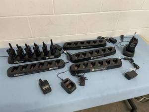 Miscellaneous LOT of Walkie Talkie Mobile Communication Items and Accessories - Parts  Repair