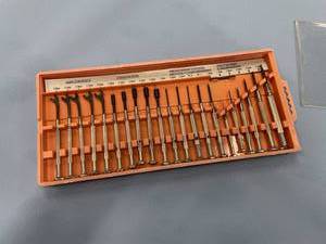 22-Piece European Small Precision Metric Tool Set - Screw & Nut Drivers and Wrenches