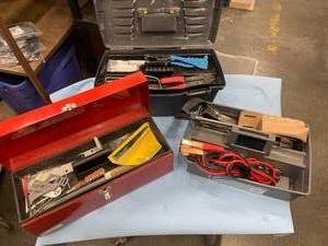 Miscellaneous LOT of Various Tools & Toolboxes