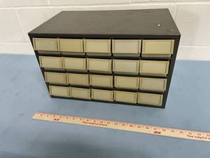 Akro Mills 20-Compartment  Bin Parts Organizer