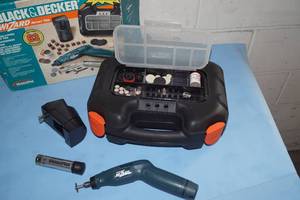 Black & Decker Wizard Rotary Tool VP940K with VersaPak Battery Set with Case