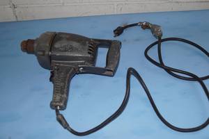 Heavy-Duty Corded Reversible Industrial Drill - Model Number 500 C