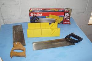 Great Neck 12 Mitre Box with 14 Back Saw System