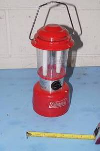 Small Coleman Battery-Powered Camping Lantern