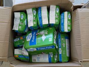 Lot of Puppy Pads - Small & Large Dogs
