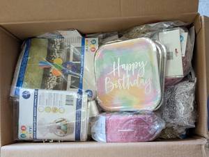 Lot of Party Supplies
