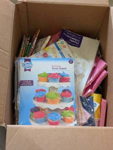 Lot of Party Supplies & Baking Goods