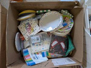 Lot of Party Supplies