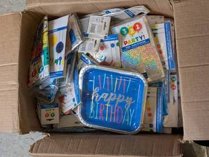 Lot of Party Supplies (boys & girls)