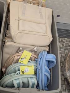 Lot of All In Motion Backpacks (Blue, Teal, Tan)