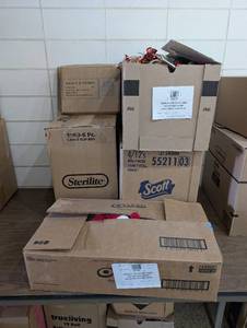 Variety of Christmas (ornaments, garland, decor, etc.)