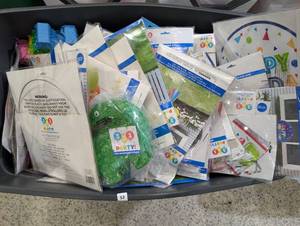 Lot of Party Supplies