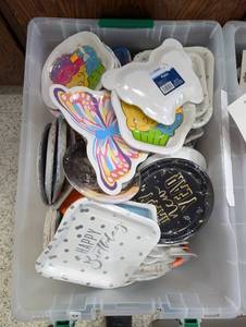 Lot of Party Supplies
