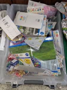 Lot of Party Supplies