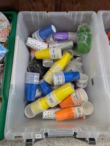 Lot of Party Supplies