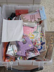 Lot of Party Supplies