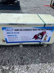 HAND-USE HYDRAULIC TRACK PIN PRESS MACHINE SKLP 2026 Unused SK-SYLJ100