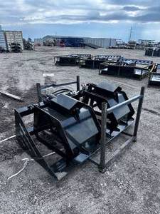Skid Steer Hollow Wood Grabber GIYI 2026 Unused GY-HWG72