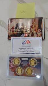 2007 US Mint Presidential $1 Coin Proof Set