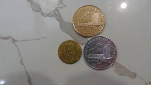 ND State Capital Coin and Roosevelt Coins