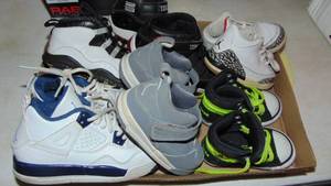 6-Name Brand Childrens Shoes
