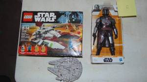 Lego Star Wars, Figure and Ship