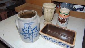Assorted Pottery and Bud Mug