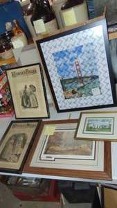 Assorted Pictures and Frames
