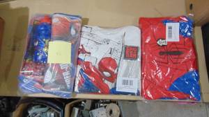 New Spiderman Backpack, 4T T-shirt and 4T Hoodie