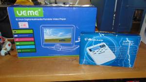 Weather Alert Radio and 10 Digital Portables Video Player