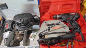 Craftsman Sander, Jigsaw and Drill