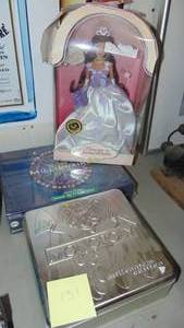 Millennium Edition of Monopoly, NIB Who Wants to be a Millionaire and Boxed Doll