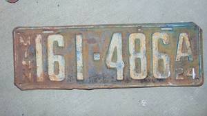 1924 Minnesota License Plate