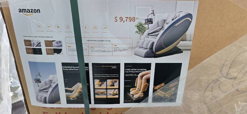 SDLANCH IRMC 8D Massage Chair - 110v - BLACK