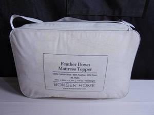 Feather & Down Plush Luxury Mattress Topper - Twin XL  BOKSER HOME