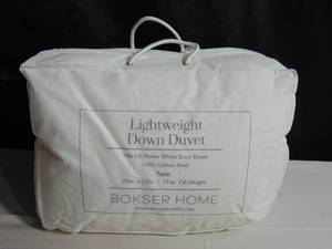 Lightweight 700 Fill Power Luxury White Duck Down Duvet Comforter Insert � Twin  BOKSER HOME