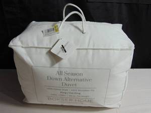 All Season Premium Down Alternative Duvet Comforter Insert - KingCal King  BOKSER HOME
