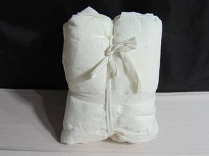 100% French Linen Duvet Cover - KingCal King - White  BOKSER HOME