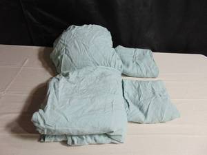100% French Linen Sheet Set - King - Wave  BOKSER HOME