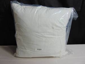26 x 26 Euro Down Alternative White Bed Pillow Insert  BOKSER HOME