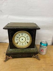 Seth Thomas Antique Mantel Clock Case Only Missing Movement Fair