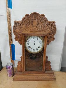 Waterbury Clock Co Gingerbread Parlor Shelf Clock Parts Repair