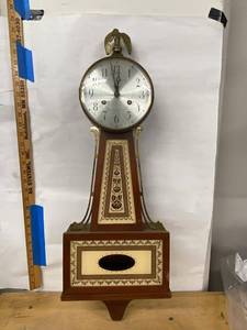 Seth Thomas Brookfield 6W Banjo Wall Clock approx. 29in See Photos