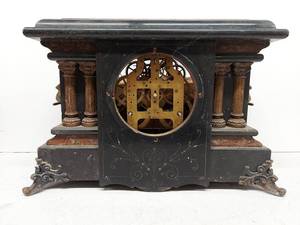 Seth Thomas Adamantine Mantel Clock Case & Movement Parts Repair