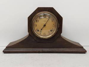 Ansonia Mantel Clock Wood Case Mechanical Wind-Up Vintage Fair