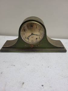 Vintage Gilbert Mantel Clock With Access Panel